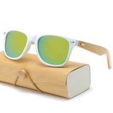 BestBuySale Sunglasses Wood Sunglasses Square With Case 