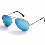 BestBuySale Sunglasses BLUE Fashion Metal Pilot/Aviator Sunglasses For Men Summer Trend Fashion 2017 