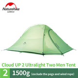 BestBuySale Tents Naturehike Tent  Silicone Fabric Ultralight With Mat 