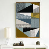 BestBuySale Paintings Abstract Geometric Canvas Paintings for Living Room - Home Decor 