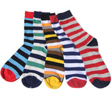 BestBuySale Socks Match-Up Combed Cotton Men's socks Colorful Dress socks (5 pairs / lot )  No gift box 