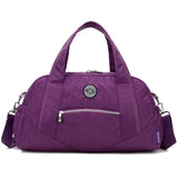 BestBuySale Luggage & Travel Bags Women's Vintage Casual Tote Travel Bags Waterproof Handbags - Rose/Blue/Black/Red/Purple/Khaki 