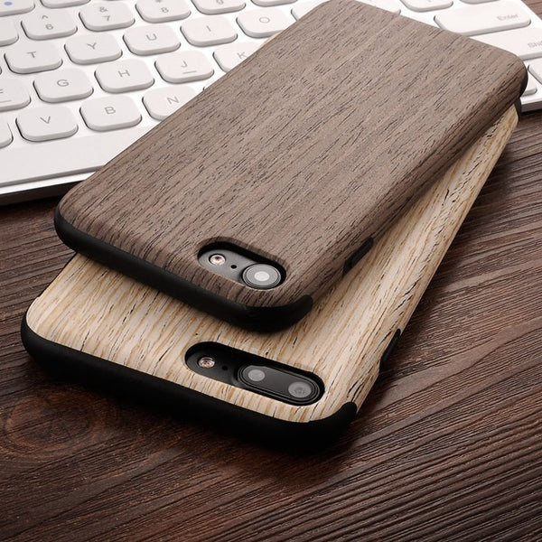 BestBuySale Cases Fashion High Quality Soft Silicone Wood Pattern Case For iPhone 7 Plus iPhone 7 