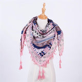BestBuySale Scarves Fashion Women's Printed Scarves For Winter/Autumn - Pink/Blue/Red/Khaki/Black/Grey 