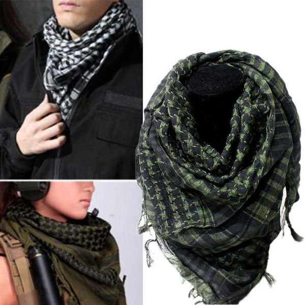 BestBuySale Scarves 100% Cotton Tactical Arab Scarves For Men - 7 Colours 