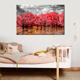 BestBuySale Paintings 3 Piece Set Trees Wall Art Canvas Painting 