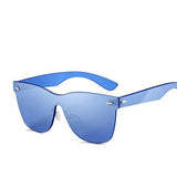 BestBuySale Sunglasses Men's Fashion Rimless Sunglasses - Green Revo,Blue Revo,Yellow,Smoke,Light blue,Light green 