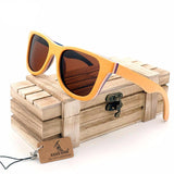 BestBuySale Sunglasses Skateboard Wooden Sunglasses in Wooden Gift Box - Brown,Grey 