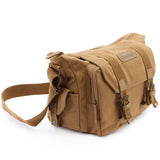 BestBuySale  Professional DSLR Canvas Camera Bag Travel Photo Bag Single Shoulder for Sony Canon Nikon Olympus 