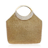 BestBuySale Clutch Bags Women's Awesome Rhinestones Wedding Clutch Bags - Gold,Silver 