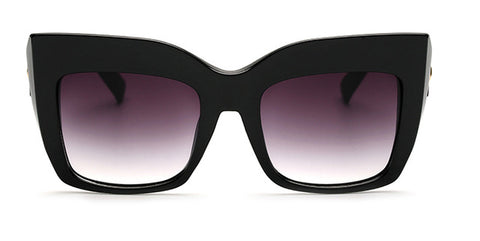 BestBuySale Women's Sunglasses Summer Fashion Women's Cat Eye Sunglasses - Black,Silver Mirror,Rose gold,White gray 