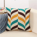 BestBuySale Cushion Covers Geometric Square Pillow Cushion Cover 
