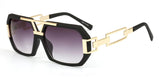 BestBuySale Women's Sunglasses Fashion Women's Retro Summer Sunglasses With Rectangle Leg 