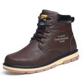 BestBuySale Boots Men's High Quality PU Leather Winter/Autumn Boots -Black,Blue,Brown,Yellow 