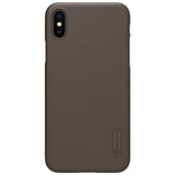 BestBuySale Cases Super Frosted Shield  Hard Back Phone Case For Apple Iphone X + Protect Film - Black,Brown,Gold,Rose Gold,Red,White 