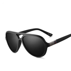 BestBuySale Men's Sunglasses Men's Oval Frame Polarized Sunglasses - Black,Blue Smoke,Matte Black,Brown 