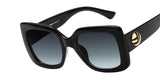BestBuySale Women's Sunglasses Retro Square Frame Summer Fashion Women's Sunglasses 
