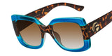 BestBuySale Women's Sunglasses Retro Square Frame Summer Fashion Women's Sunglasses 