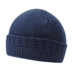 BestBuySale Skullies & Beanies Winter Knitted Beanie Hats for Men with Velvet Inside - Coffee,Light Gray,Dark Gray,Red,Dark Blue,Black 