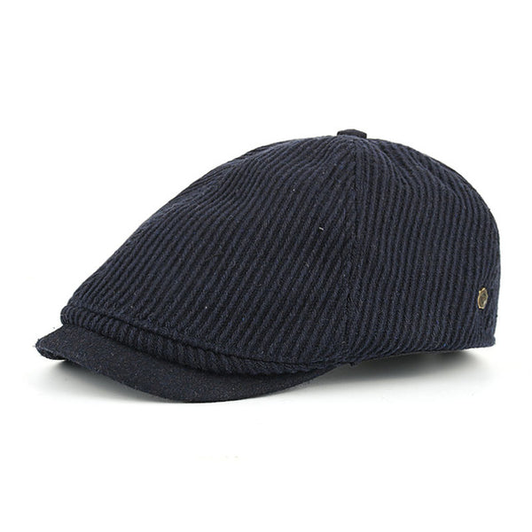 BestBuySale Beret Hat Winter Cotton Peaked Beret Cap For Men - Grey,Black,Navy,Coffee 