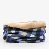 BestBuySale Skullies & Beanies Men's Winter Fashion Multifunction Striped Collar Scarf/Beanie 
