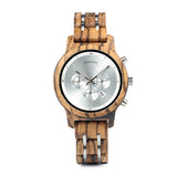BestBuySale Wooden Watch Fashion Women's Wood & Steel Watches in Wooden Gift Box Case - Silver,Black,Pink 