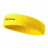 BestBuySale Sweatbands Elastics Sports Sweatband - White,Yellow,Red,Blue,Black 