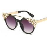 BestBuySale Women's Sunglasses Women's Fashion Summer Sunglasses With Crystal Decoration 