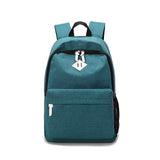 BestBuySale Backpack Fashion Canvas Backpack - Red,Dark Gray,Light Gray,Lake Blue,Gray,Orange,Light Coffee 